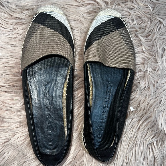 Burberry Hodgeson Check Canvas & Leather Espadrille
Flat - Picture 2 of 4